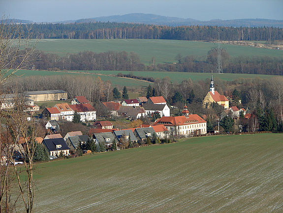 Blick Berthelsdorf