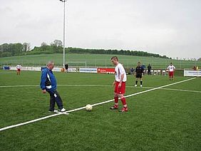 Ehrenanstoss durch den langjährigen Vereinsvorsitzenden Werner Ey